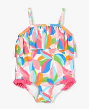 Load image into Gallery viewer, Tropical Ruffle One Piece
