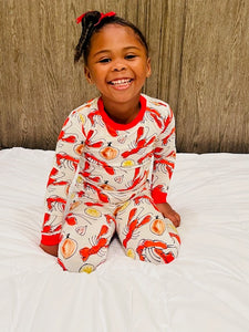 Crawfish 2 Piece Bamboo Pajama Set