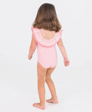 Load image into Gallery viewer, Bubblegum Pink Seersucker One Piece
