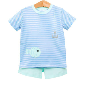 Gone Fishin' Short Set