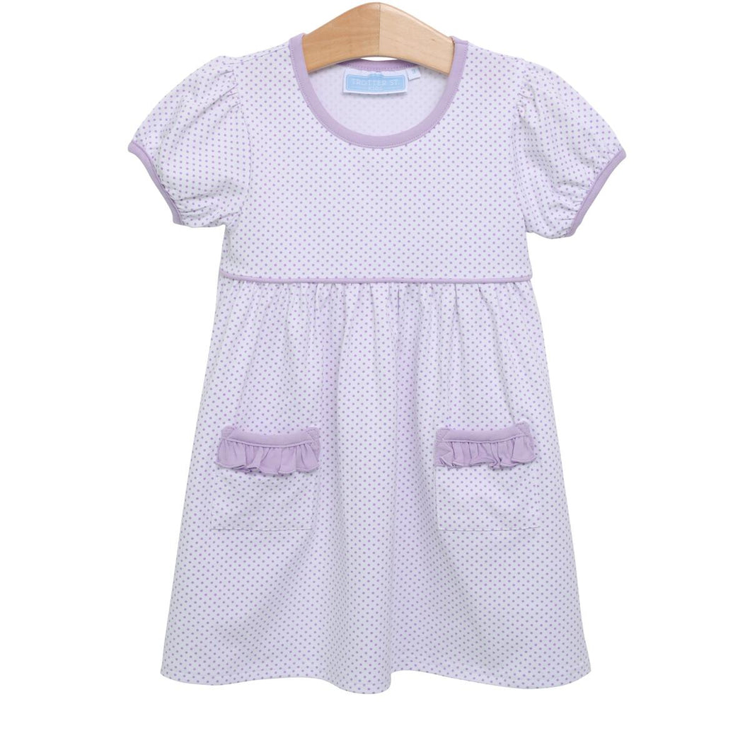 Lavender Pocket Dress