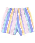 Load image into Gallery viewer, Lane Stripe Swim Trunks
