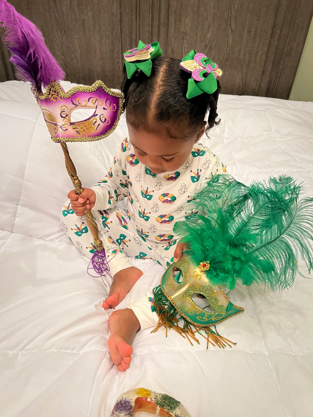 Mardi Gras King Cake Pajamas